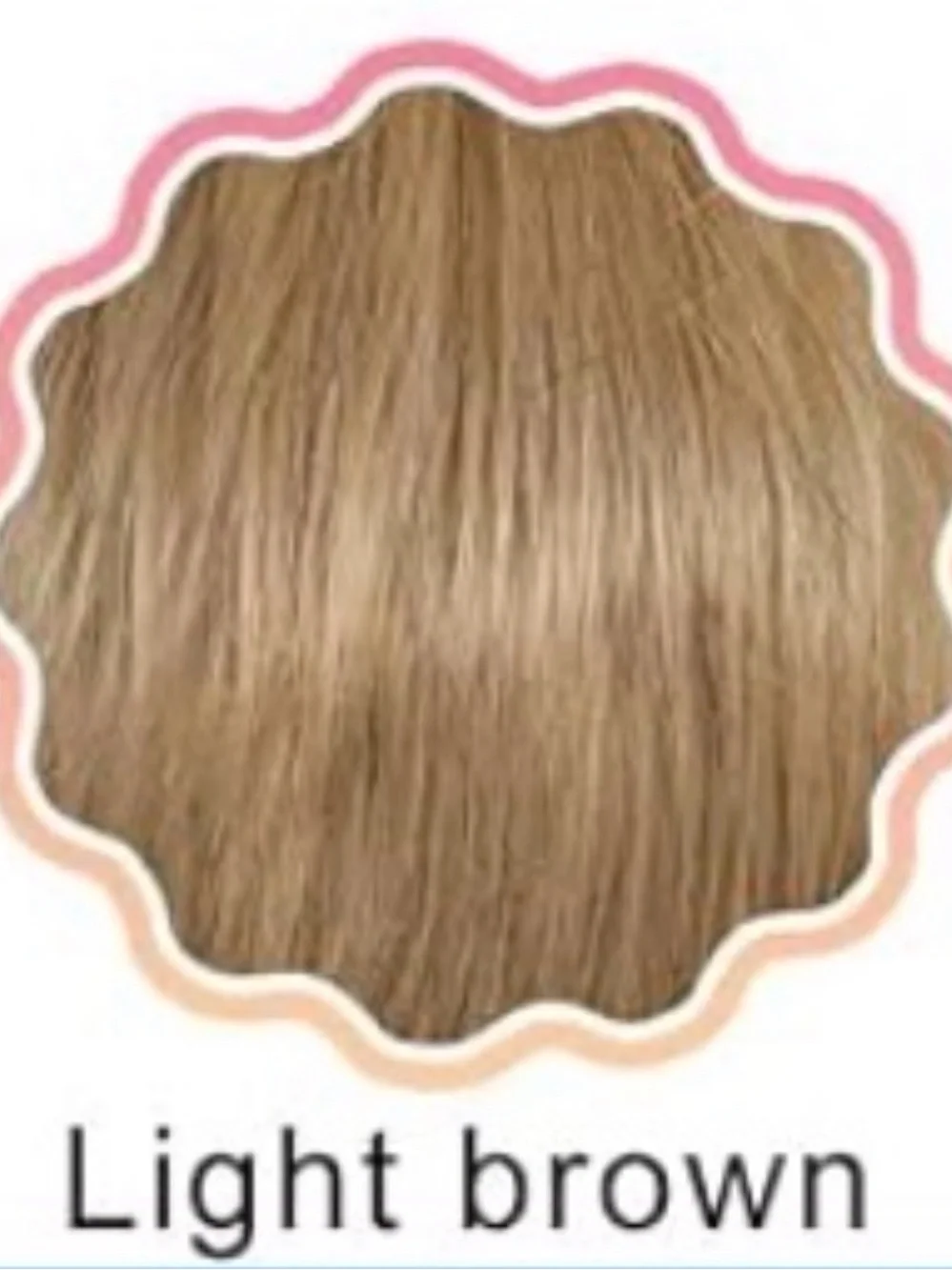 Large 5 inch Light Brown Faux Fur Pom Keychain - Purse Charm Women Accessories